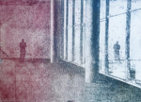 Gitta Büsch, Spiegelung 2, Intagliotypie (c) Gitta Büsch