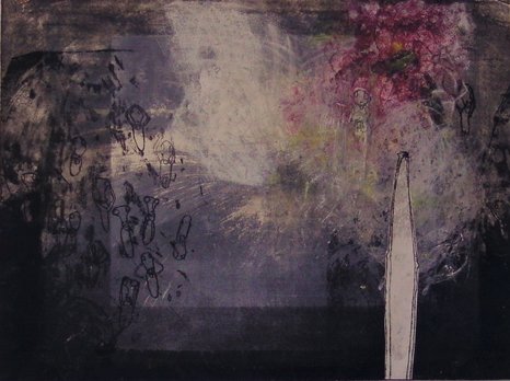 Cordelia Heymann und Bob Loyd, Bild o.T., Lithografie, © Cordelia Heymann und Bob Loyd